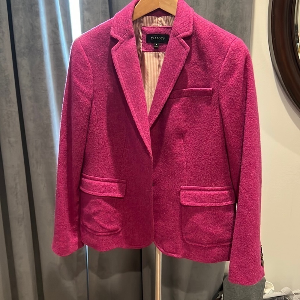 Talbots Barbie Core blazer jacket